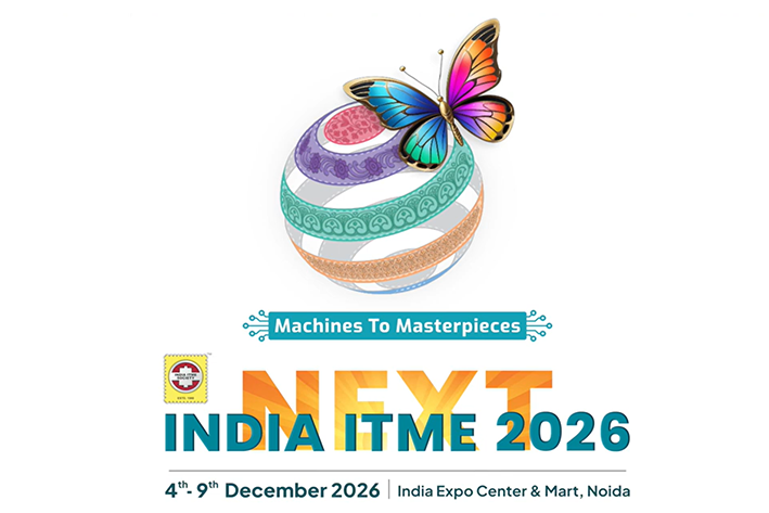 <strong>INDIA ITME 2026</strong><br>
Noida<br>
Hall H5, Booth H5H4<br>
04. - 09.12.2026<br>
