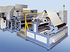 Turret winder allows roll change without production stop